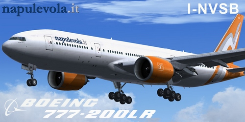 Boeing 777-200LR PMDG I-NVSB